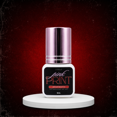 Pink Print Adhesive